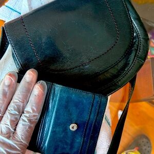 Vintage Hobo wallet and mini leather cross body bag